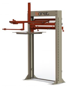 Matco Borst TWD Top Sheet Dispenser volautomatische palletwikkelaar